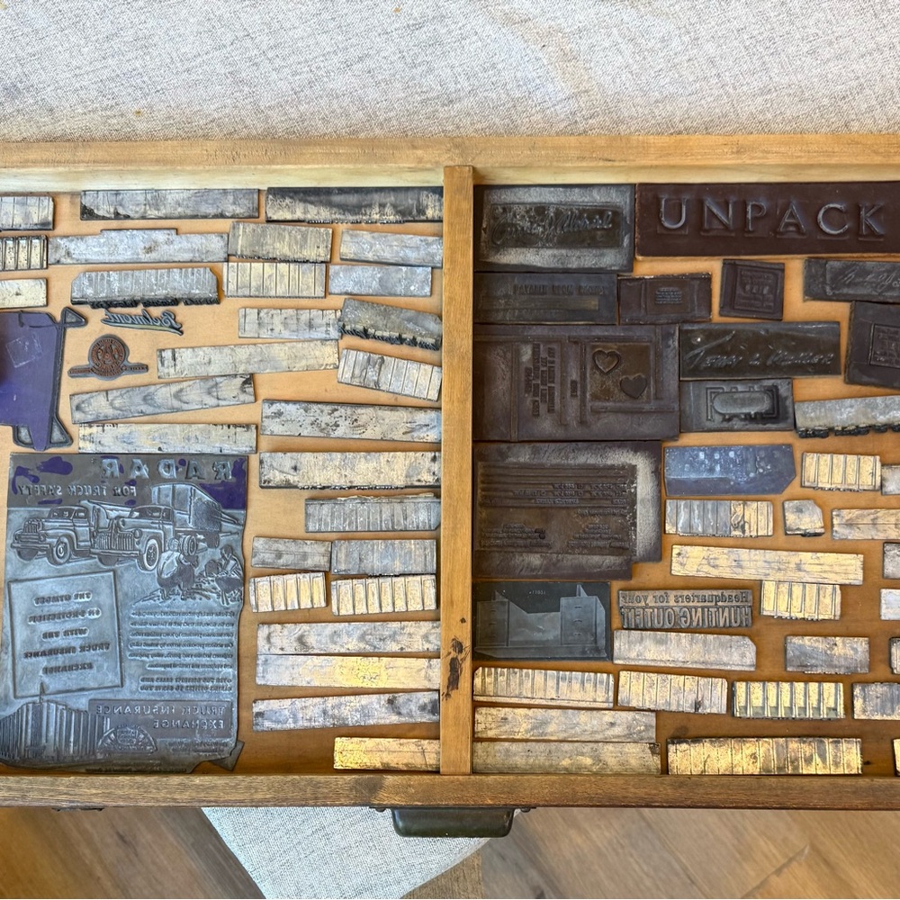 Vintage Printing Block Set - Picture 4 of 16